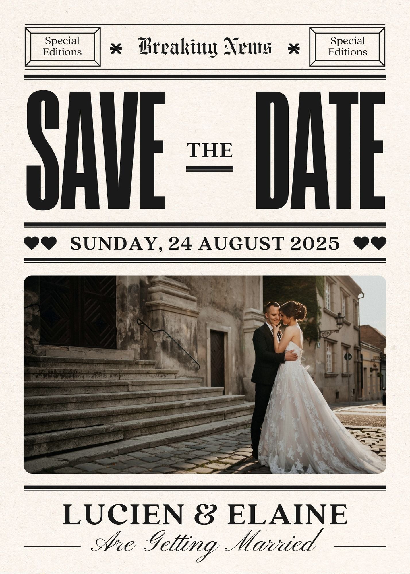 Custom Save the Date magnets Order of 50