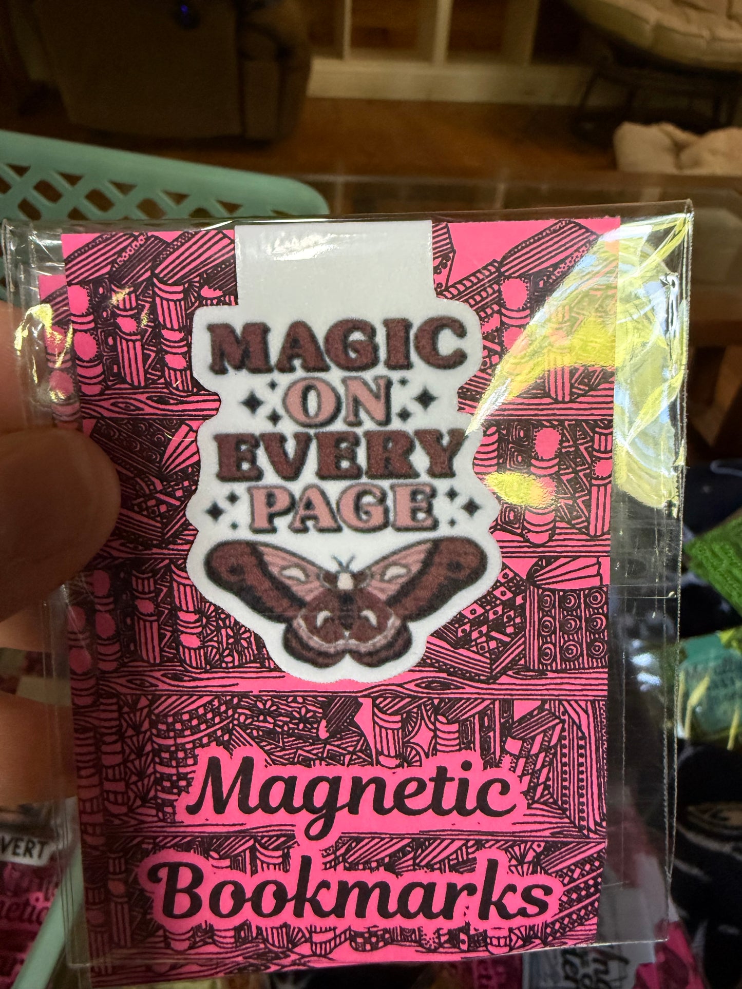 Magic on every page Magnetic Bookmark