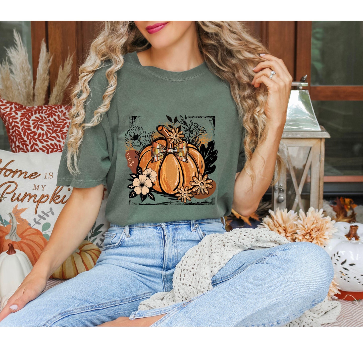 Cutesy Fall Pumpkin